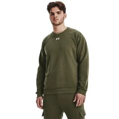 Толстовка Rival Fleece Crew Under Armour, цвет Green