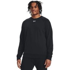 Толстовка Rival Fleece Crew Under Armour, цвет Black