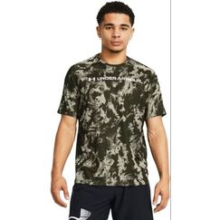 Футболка Tech ABC Camo Under Armour, цвет Green