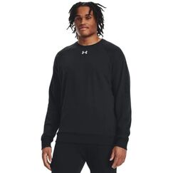 Толстовка Rival Fleece Crew Under Armour, цвет Black