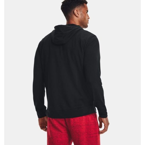 Толстовка Rival Terry LC FZ Under Armour, цвет Black