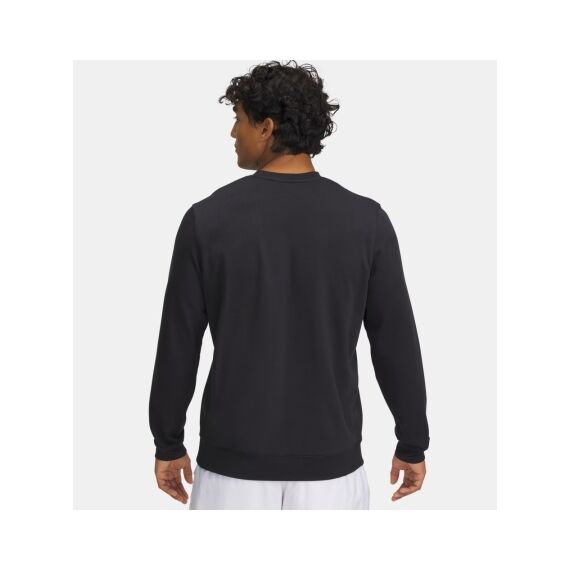 Толстовка Rival Terry Logo Crew Under Armour, цвет Black