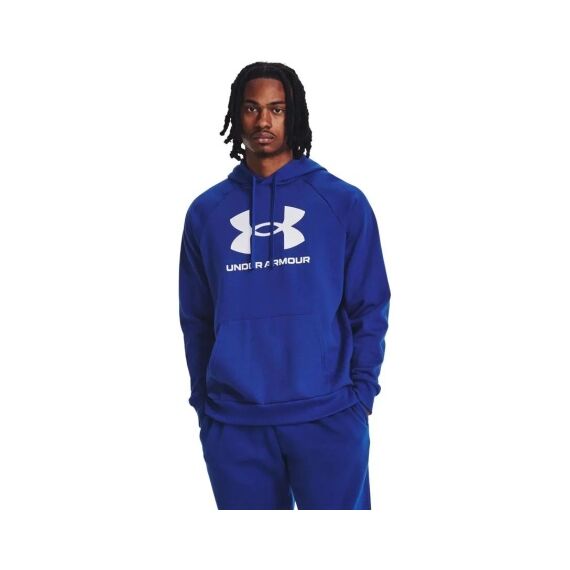 Толстовка Rival Fleece Logo Under Armour, цвет Blue