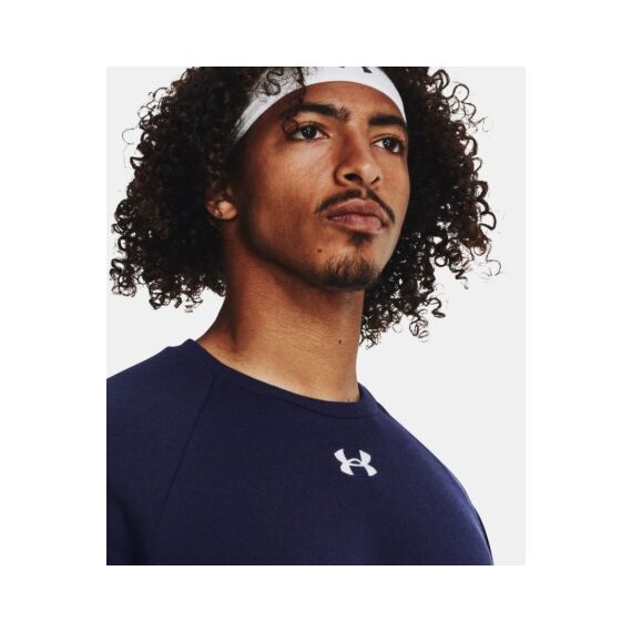 Толстовка Rival Fleece Crew Under Armour, цвет Blue