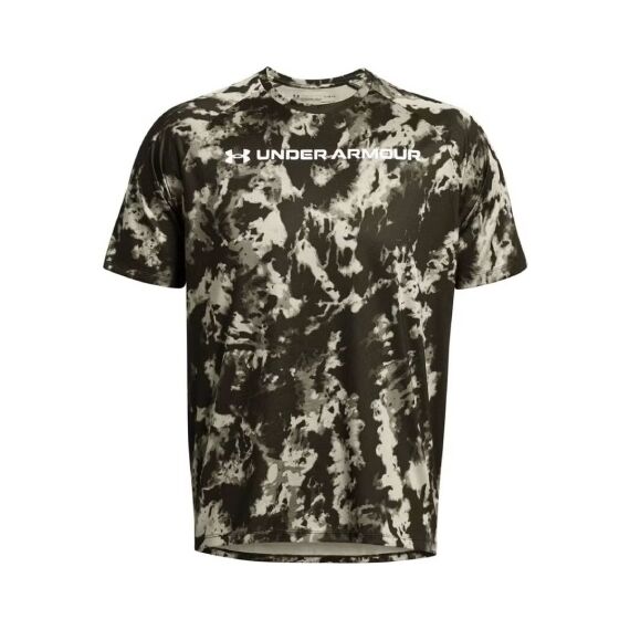 Футболка Tech ABC Camo Under Armour, цвет Green
