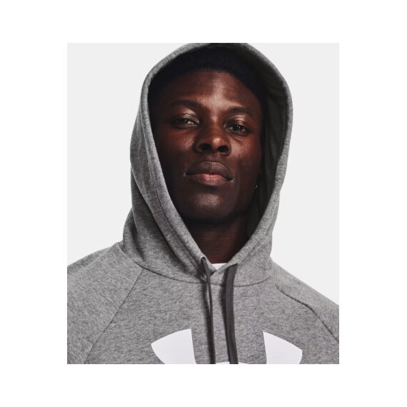 Толстовка Rival Fleece Logo Under Armour, цвет Grey