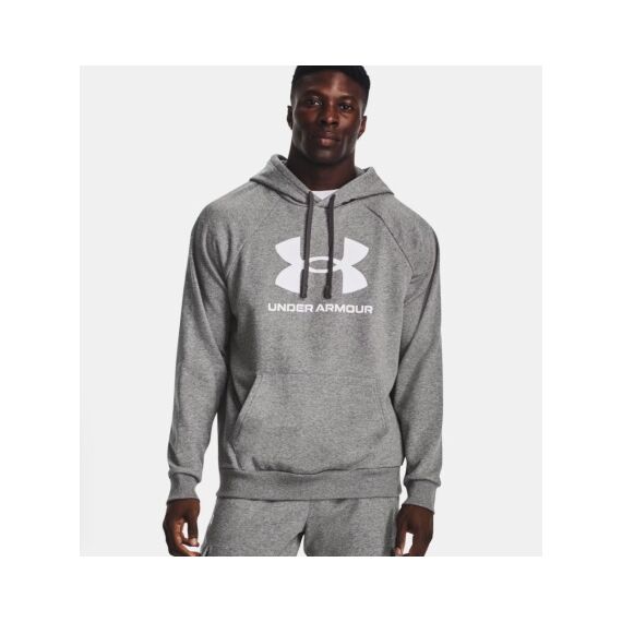 Толстовка Rival Fleece Logo Under Armour, цвет Grey