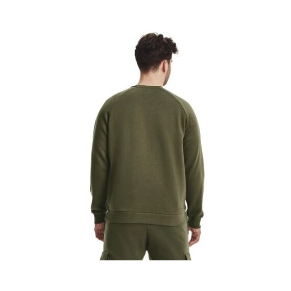Толстовка Rival Fleece Crew Under Armour, цвет Green