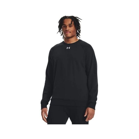 Толстовка Rival Fleece Crew Under Armour, цвет Black