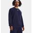 Толстовка Rival Fleece Crew Under Armour, цвет Blue